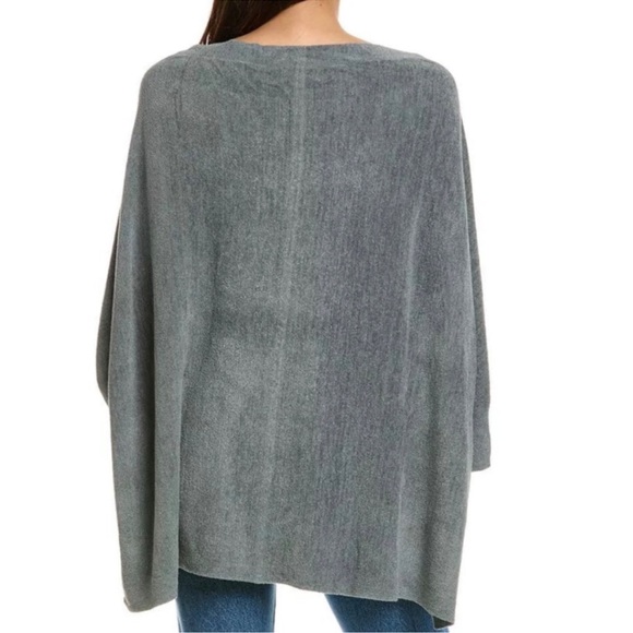 Cozy Barefoot Dreams Poncho Sweater in Grey - SIZE S/M - Picture 2 of 8